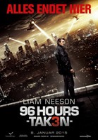 96 Hours - Taken 3 Poster